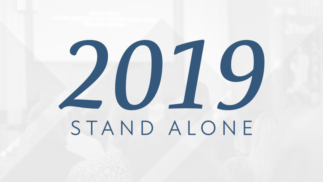 2019 Stand Alone